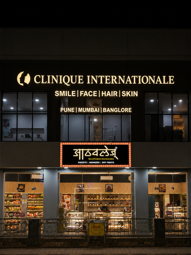 Clinique Internationale Pune branch facade