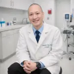 Hair-transplant surgeon Dr Ron Chao at his Oceanside practice