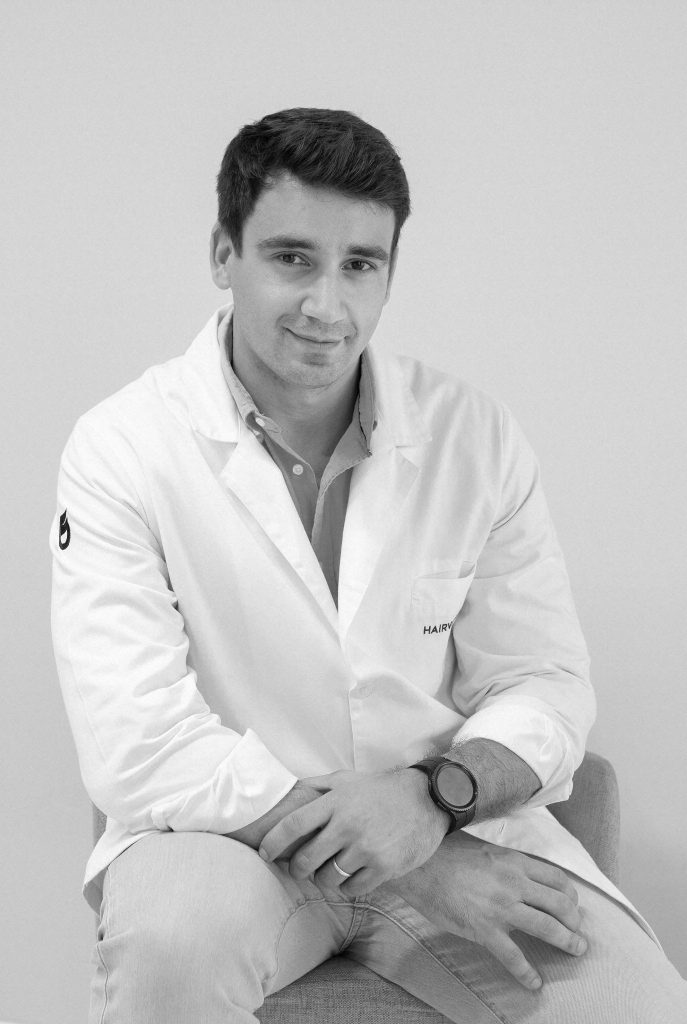 Dr Rui Freitas, Hairvolution transplant team lead
