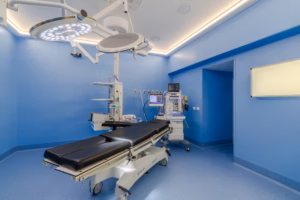 Operating room at Mais Clinic in Funchal