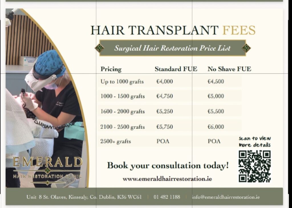 Emerald Hair Restoration Clinic – Hair Transplant Dublin gallery photo
