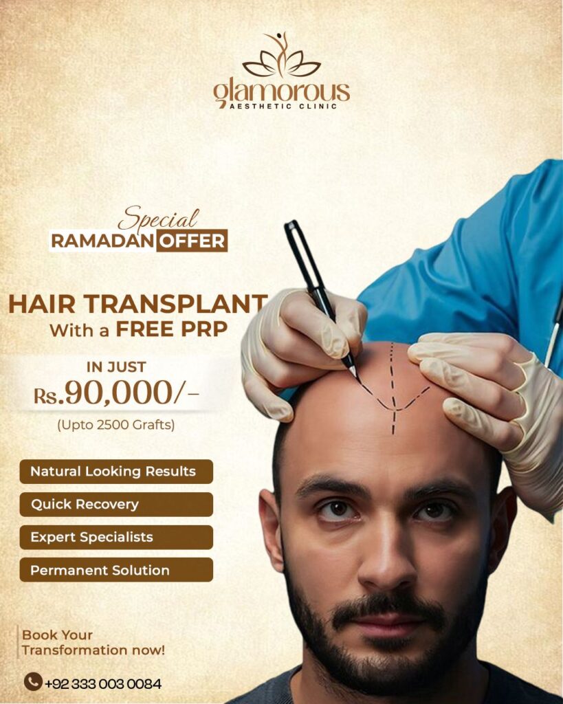 Glamorous Hair Transplant in Islamabad | Hair Surgeon’s – FUE Hair Transplant Islamabad, FUT Transplant, BioFibre, PRF gallery photo